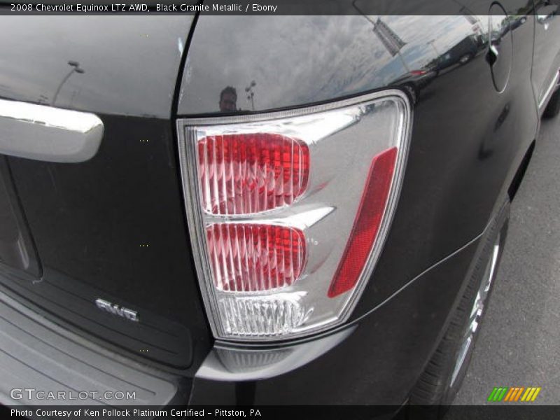 Black Granite Metallic / Ebony 2008 Chevrolet Equinox LTZ AWD