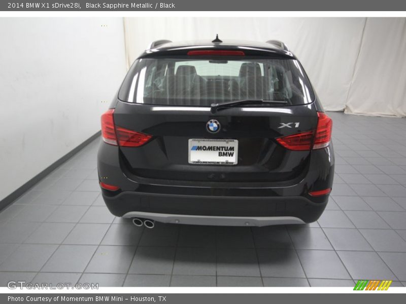 Black Sapphire Metallic / Black 2014 BMW X1 sDrive28i