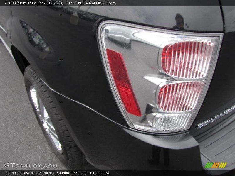 Black Granite Metallic / Ebony 2008 Chevrolet Equinox LTZ AWD