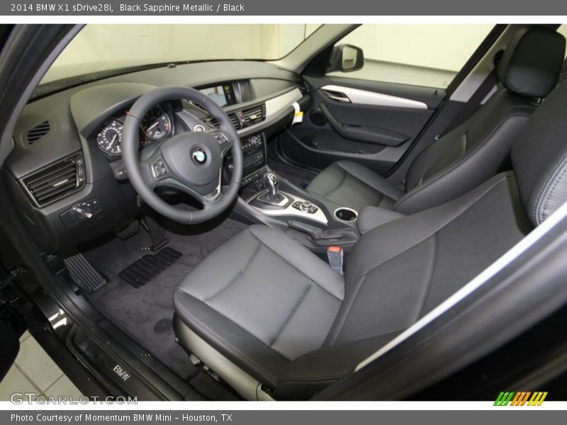 Black Sapphire Metallic / Black 2014 BMW X1 sDrive28i