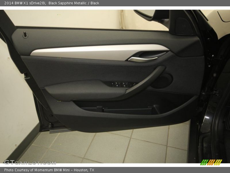 Black Sapphire Metallic / Black 2014 BMW X1 sDrive28i