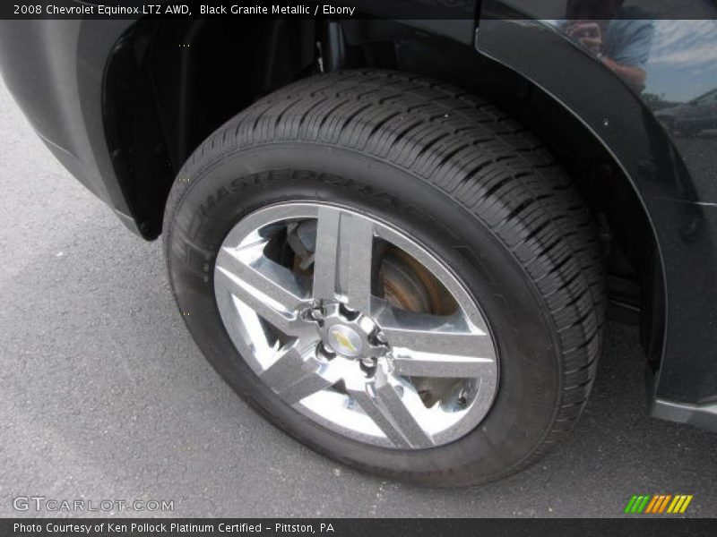 Black Granite Metallic / Ebony 2008 Chevrolet Equinox LTZ AWD