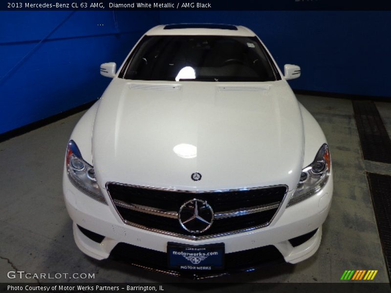 Diamond White Metallic / AMG Black 2013 Mercedes-Benz CL 63 AMG