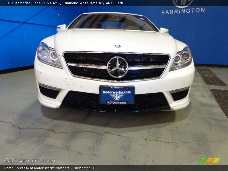 Diamond White Metallic / AMG Black 2013 Mercedes-Benz CL 63 AMG
