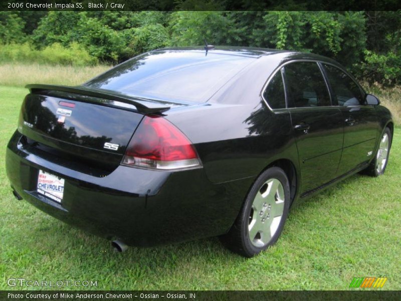 Black / Gray 2006 Chevrolet Impala SS