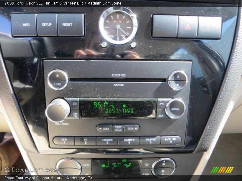 Brilliant Silver Metallic / Medium Light Stone 2009 Ford Fusion SEL