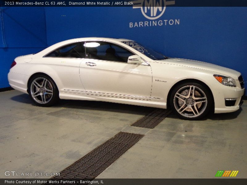 Diamond White Metallic / AMG Black 2013 Mercedes-Benz CL 63 AMG