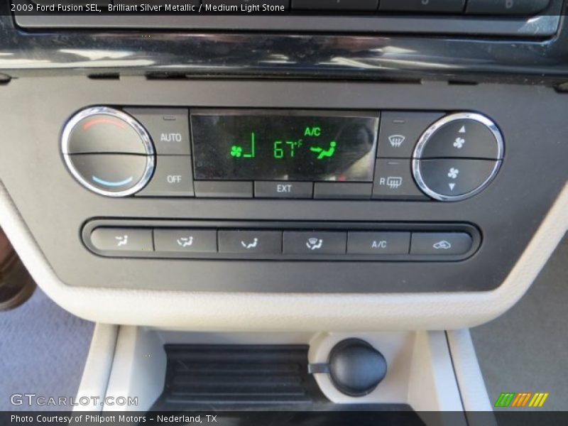 Brilliant Silver Metallic / Medium Light Stone 2009 Ford Fusion SEL