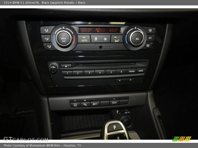 Black Sapphire Metallic / Black 2014 BMW X1 sDrive28i