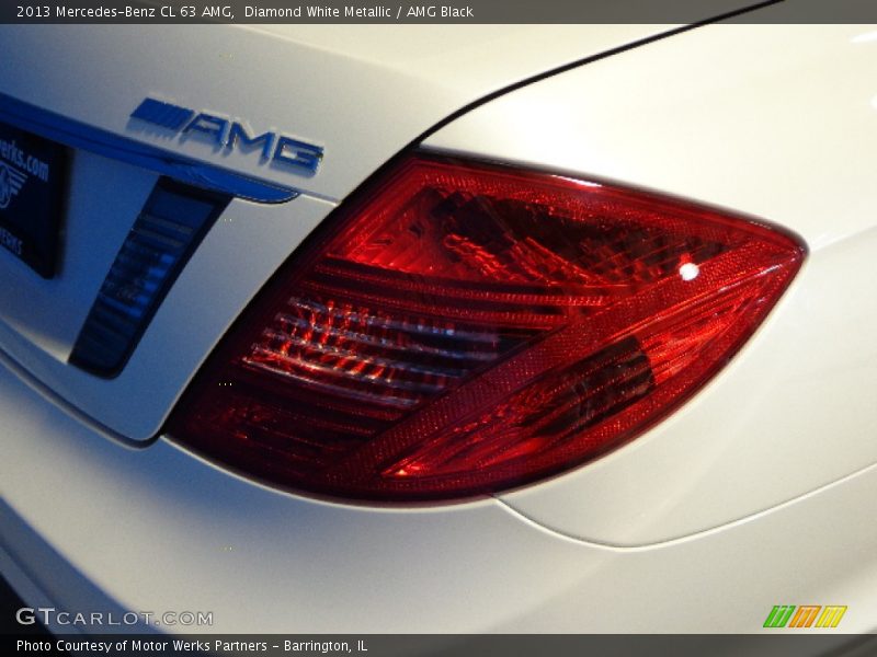 Diamond White Metallic / AMG Black 2013 Mercedes-Benz CL 63 AMG