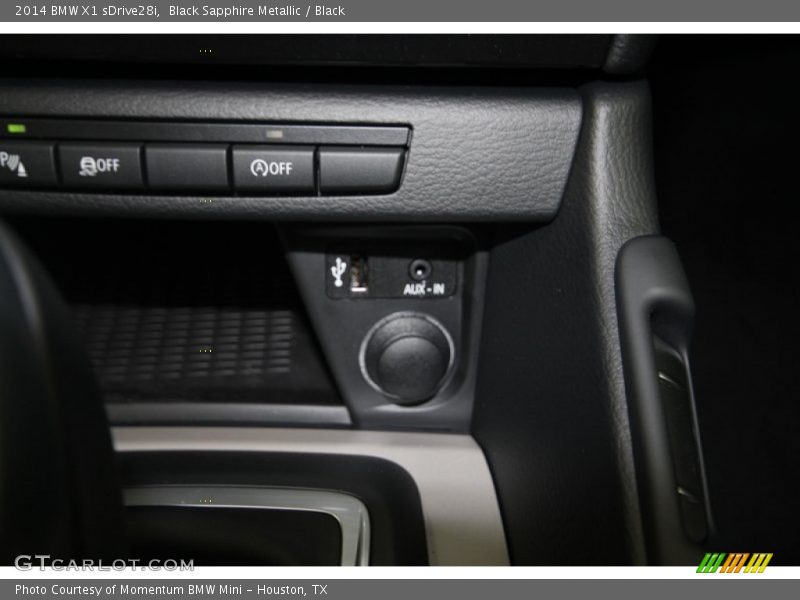Black Sapphire Metallic / Black 2014 BMW X1 sDrive28i