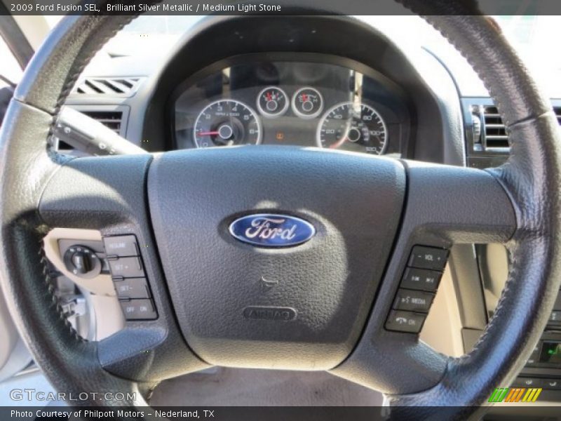 Brilliant Silver Metallic / Medium Light Stone 2009 Ford Fusion SEL