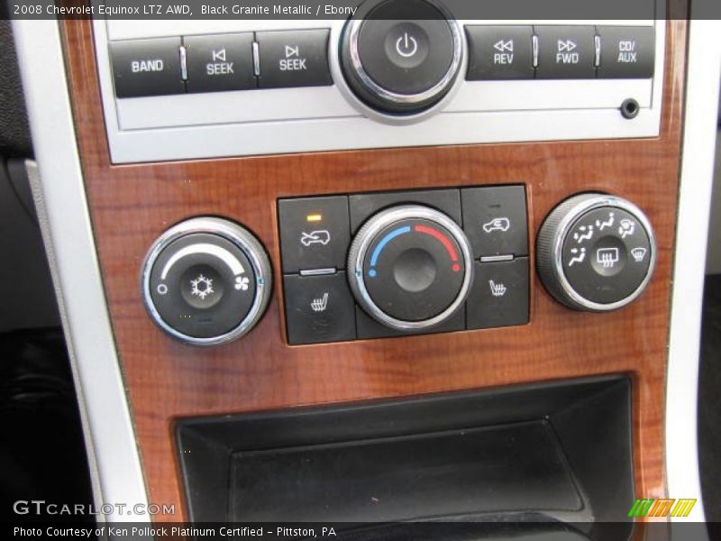 Black Granite Metallic / Ebony 2008 Chevrolet Equinox LTZ AWD