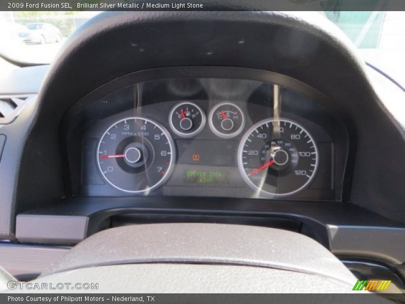 Brilliant Silver Metallic / Medium Light Stone 2009 Ford Fusion SEL