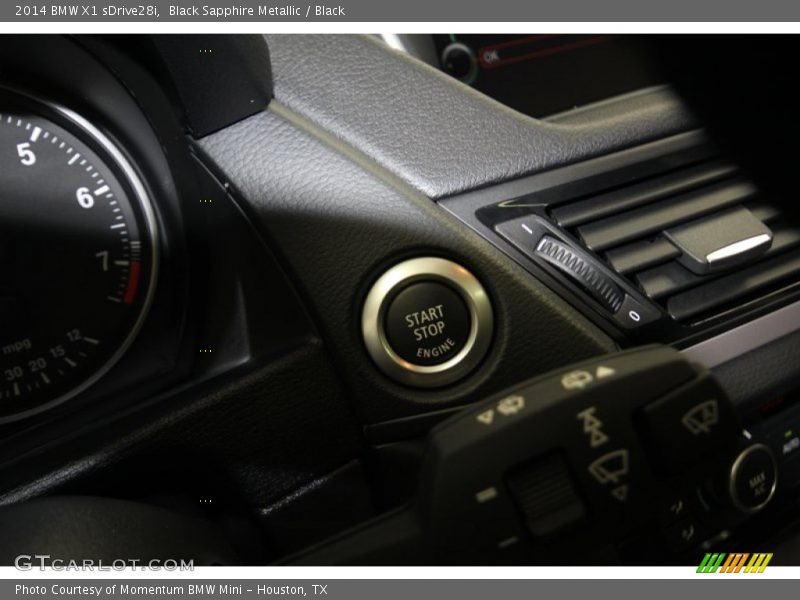 Black Sapphire Metallic / Black 2014 BMW X1 sDrive28i