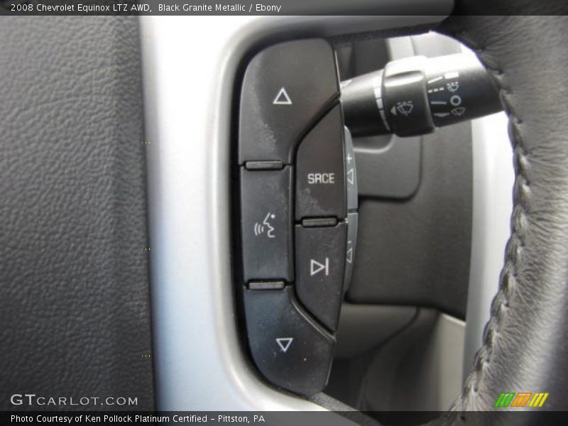 Black Granite Metallic / Ebony 2008 Chevrolet Equinox LTZ AWD