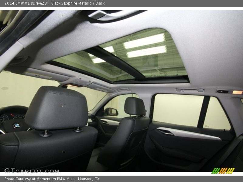 Black Sapphire Metallic / Black 2014 BMW X1 sDrive28i