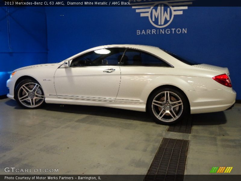 Diamond White Metallic / AMG Black 2013 Mercedes-Benz CL 63 AMG