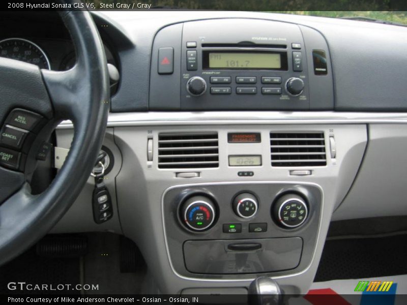 Controls of 2008 Sonata GLS V6