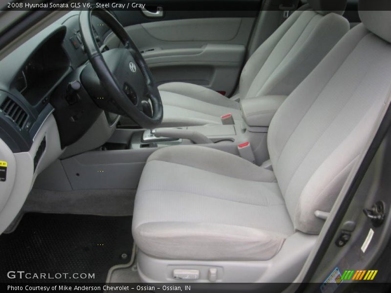  2008 Sonata GLS V6 Gray Interior