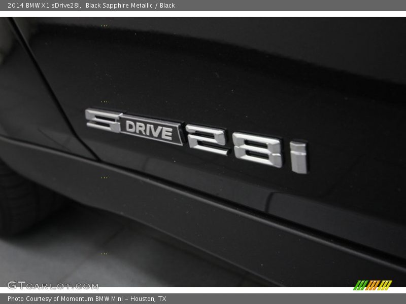 Black Sapphire Metallic / Black 2014 BMW X1 sDrive28i