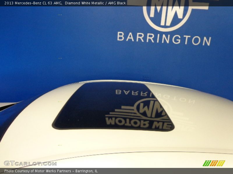 Diamond White Metallic / AMG Black 2013 Mercedes-Benz CL 63 AMG