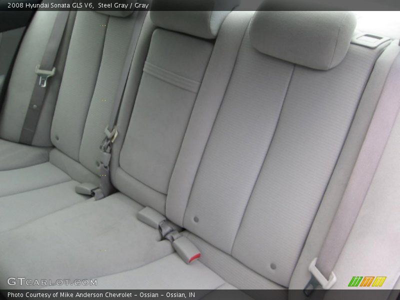 Steel Gray / Gray 2008 Hyundai Sonata GLS V6