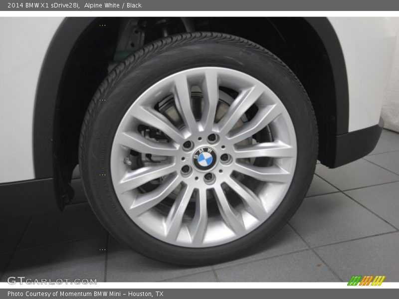 Alpine White / Black 2014 BMW X1 sDrive28i