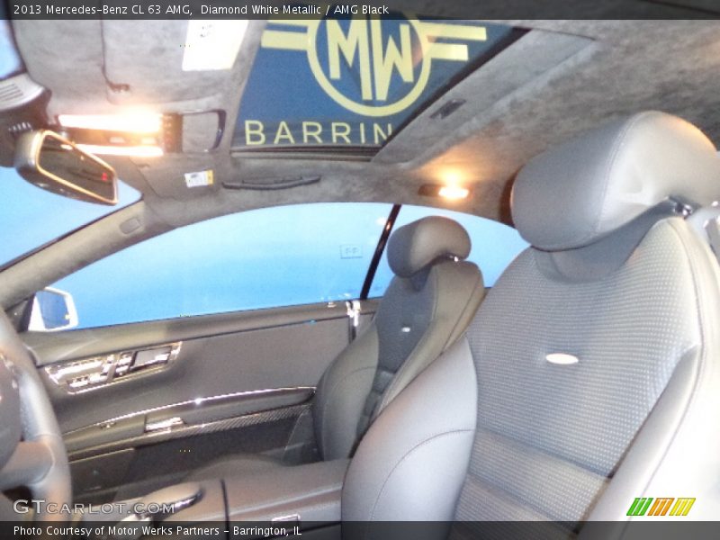 Diamond White Metallic / AMG Black 2013 Mercedes-Benz CL 63 AMG