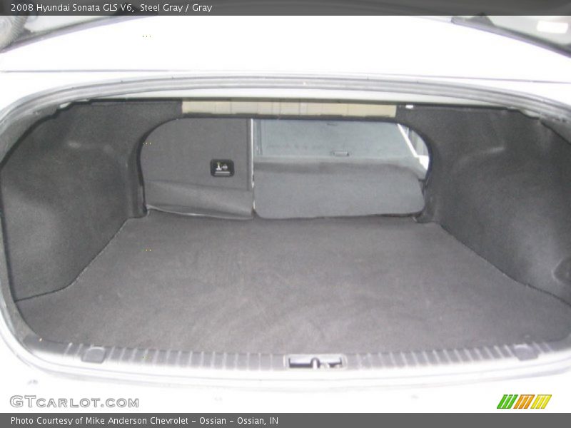 Steel Gray / Gray 2008 Hyundai Sonata GLS V6