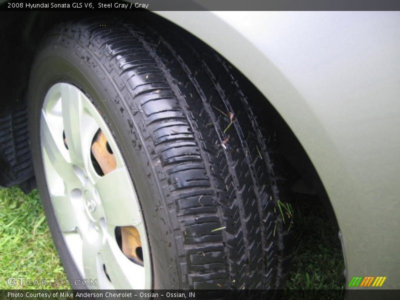 Steel Gray / Gray 2008 Hyundai Sonata GLS V6