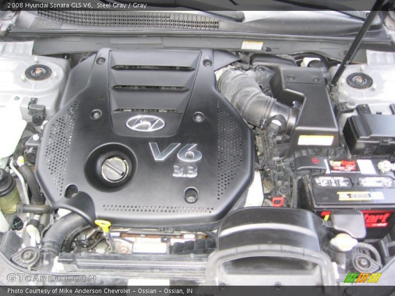  2008 Sonata GLS V6 Engine - 3.3 Liter DOHC 24-Valve VVT V6