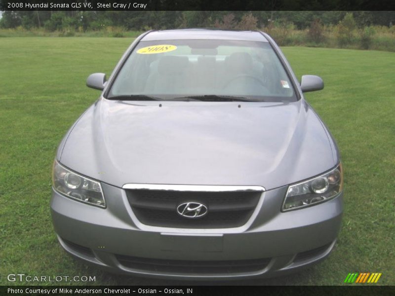 Steel Gray / Gray 2008 Hyundai Sonata GLS V6