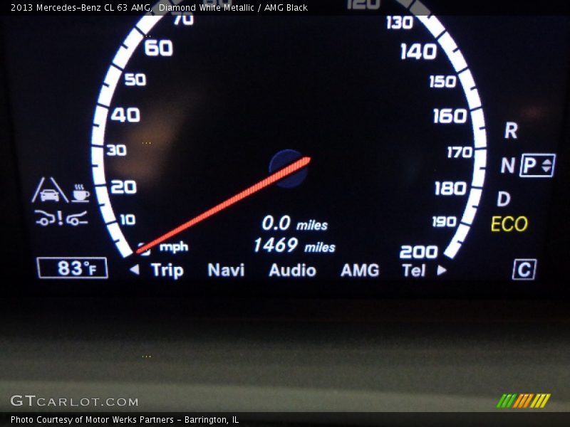 Diamond White Metallic / AMG Black 2013 Mercedes-Benz CL 63 AMG