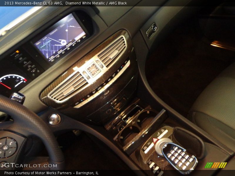 Diamond White Metallic / AMG Black 2013 Mercedes-Benz CL 63 AMG