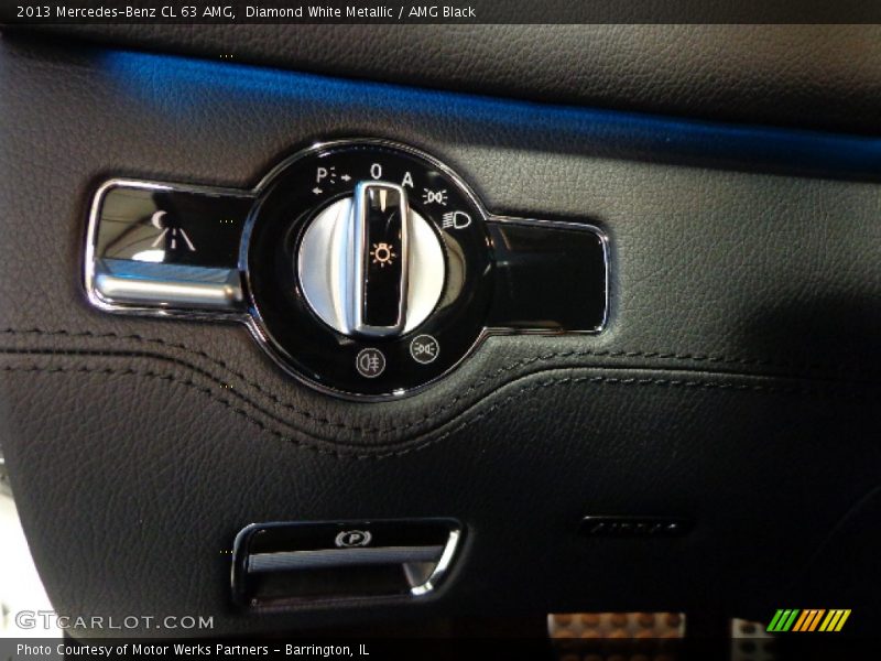 Controls of 2013 CL 63 AMG