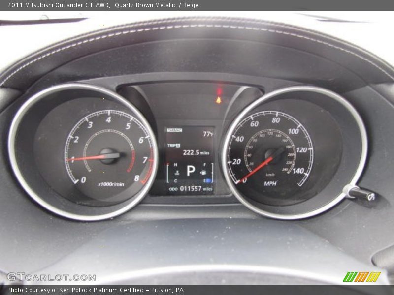  2011 Outlander GT AWD GT AWD Gauges