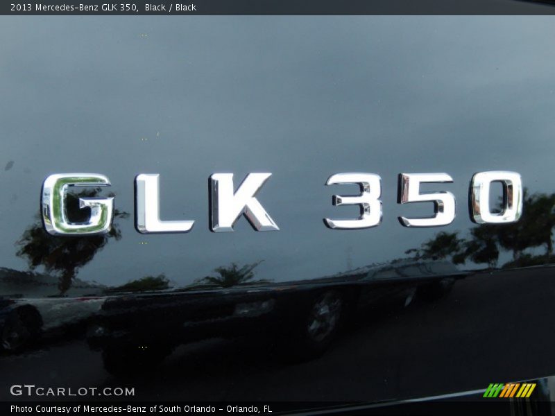 Black / Black 2013 Mercedes-Benz GLK 350