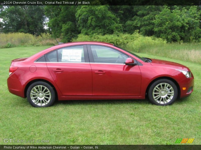  2014 Cruze Eco Crystal Red Tintcoat