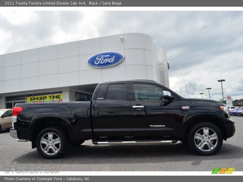 Black / Sand Beige 2011 Toyota Tundra Limited Double Cab 4x4