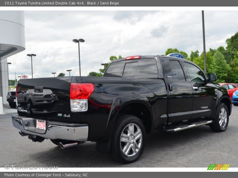 Black / Sand Beige 2011 Toyota Tundra Limited Double Cab 4x4