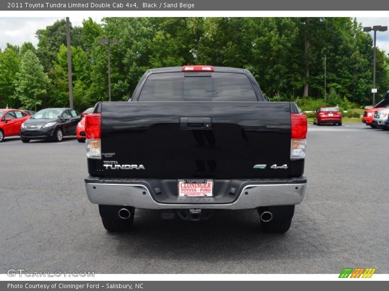 Black / Sand Beige 2011 Toyota Tundra Limited Double Cab 4x4