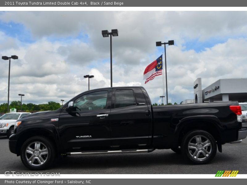 Black / Sand Beige 2011 Toyota Tundra Limited Double Cab 4x4