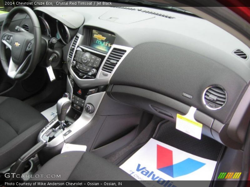 Crystal Red Tintcoat / Jet Black 2014 Chevrolet Cruze Eco