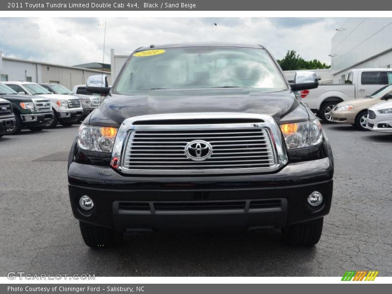 Black / Sand Beige 2011 Toyota Tundra Limited Double Cab 4x4