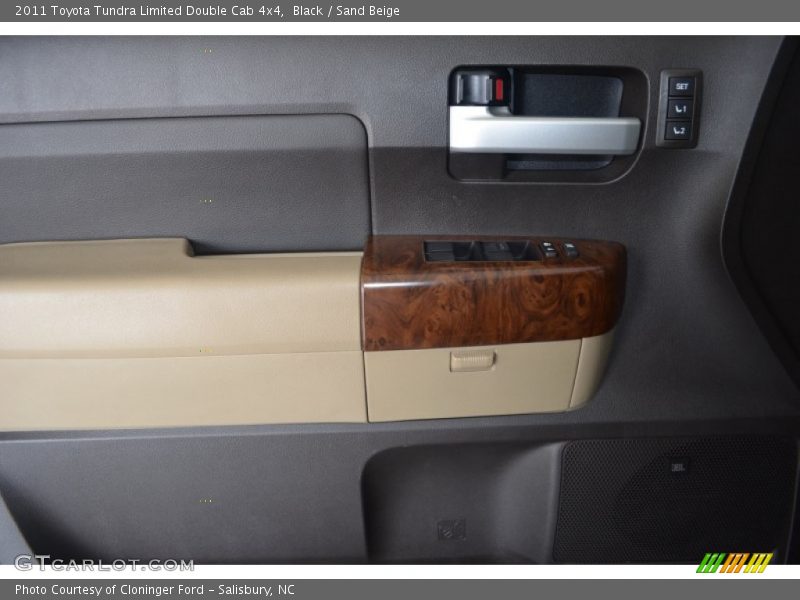 Black / Sand Beige 2011 Toyota Tundra Limited Double Cab 4x4
