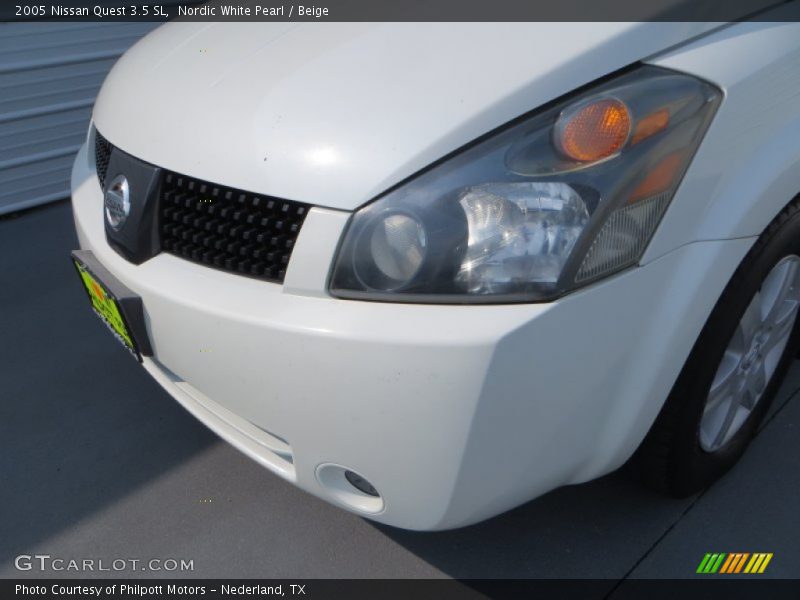 Nordic White Pearl / Beige 2005 Nissan Quest 3.5 SL
