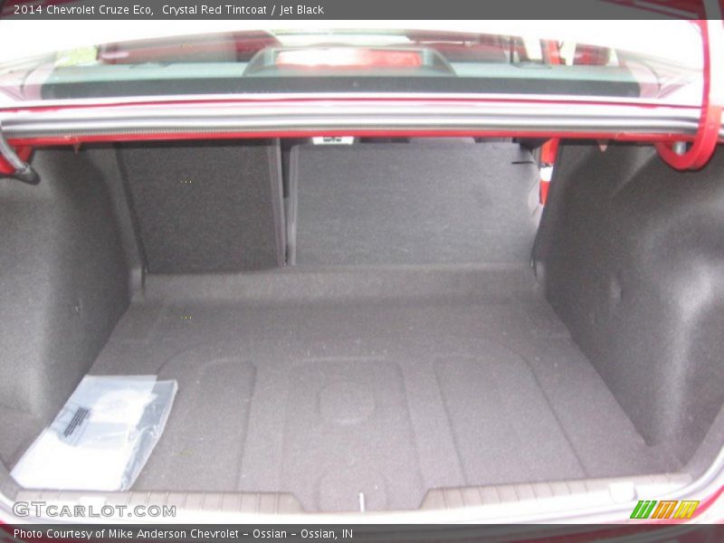  2014 Cruze Eco Trunk