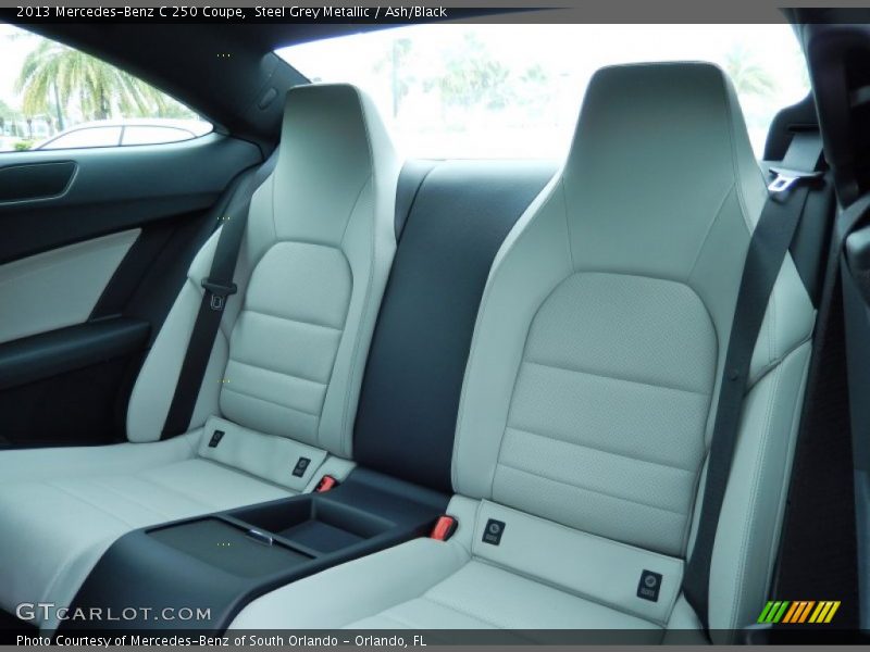 Steel Grey Metallic / Ash/Black 2013 Mercedes-Benz C 250 Coupe