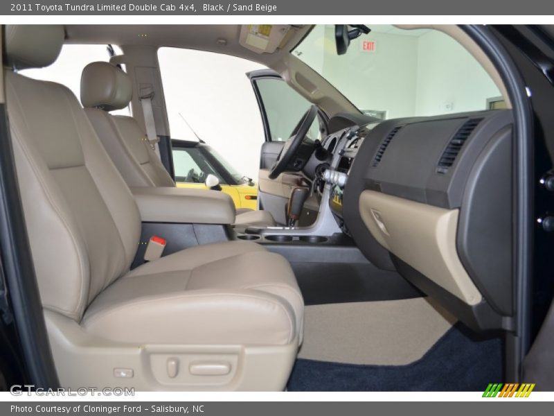 Black / Sand Beige 2011 Toyota Tundra Limited Double Cab 4x4